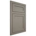 Shiloh Cabinetry Flush Inset Malibu Maple Plain Cut Thyme Door