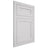 Shiloh Cabinetry Flush Inset Malibu Paintable Arctic Door