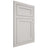 Shiloh Cabinetry Flush Inset Malibu Paintable Beige Door