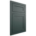 Shiloh Cabinetry Flush Inset Malibu Paintable Billiard Green Door