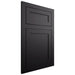 Shiloh Cabinetry Flush Inset Malibu Paintable Black Door