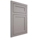 Shiloh Cabinetry Flush Inset Malibu Paintable Dovetail Gray Door