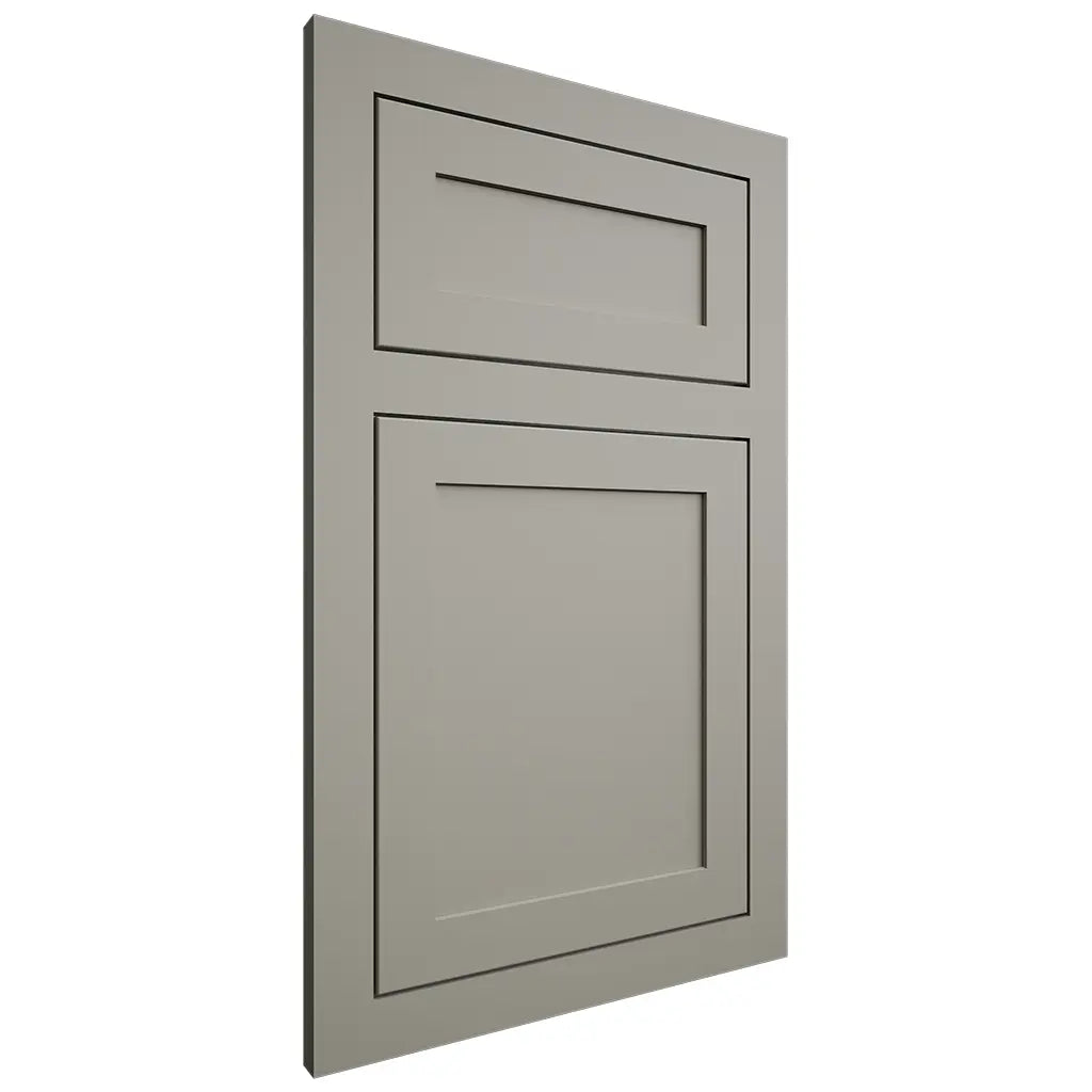 Shiloh Cabinetry Flush Inset Malibu Paintable Evergreen Fog Door