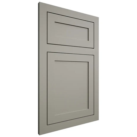 Shiloh Cabinetry Flush Inset Malibu Paintable Evergreen Fog Door