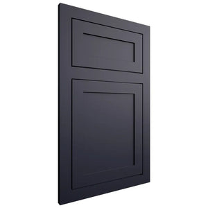 Shiloh Cabinetry Flush Inset Malibu Paintable Hale Navy Door