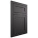 Shiloh Cabinetry Flush Inset Malibu Paintable Iron Ore Door