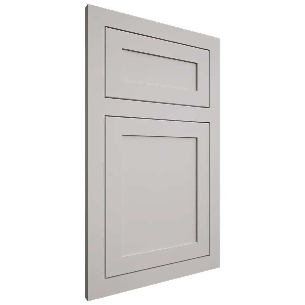 Shiloh Cabinetry Flush Inset Malibu Paintable Light French Gray Door