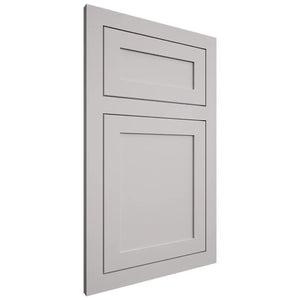 Shiloh Cabinetry Flush Inset Malibu Paintable Light French Gray Door