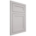 Shiloh Cabinetry Flush Inset Malibu Paintable Light French Gray Door