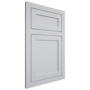 Shiloh Cabinetry Flush Inset Malibu Paintable Niebla Azul Door