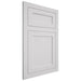 Shiloh Cabinetry Flush Inset Malibu Paintable Polar Door