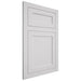 Shiloh Cabinetry Flush Inset Malibu Paintable Pure White Door
