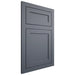 Shiloh Cabinetry Flush Inset Malibu Paintable Slate Tile Door