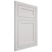Shiloh Cabinetry Flush Inset Malibu Paintable Soft White Door