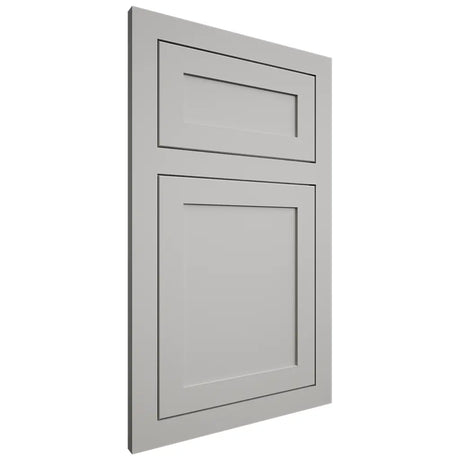 Shiloh Cabinetry Flush Inset Malibu Paintable Unusual Gray Door