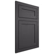 Shiloh Cabinetry Flush Inset Malibu Poplar Plain Cut Cadet Door