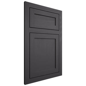 Shiloh Cabinetry Flush Inset Malibu Poplar Plain Cut Cadet Door