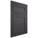 Shiloh Cabinetry Flush Inset Malibu Poplar Plain Cut Cadet Door