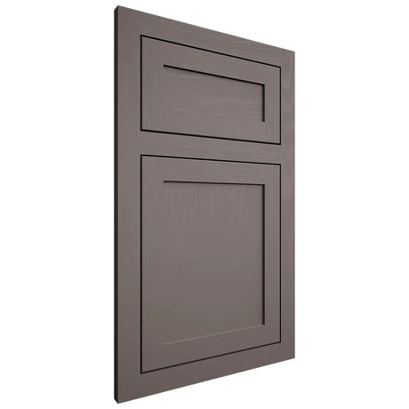 Shiloh Cabinetry Flush Inset Malibu Poplar Plain Cut Heatherstone Door