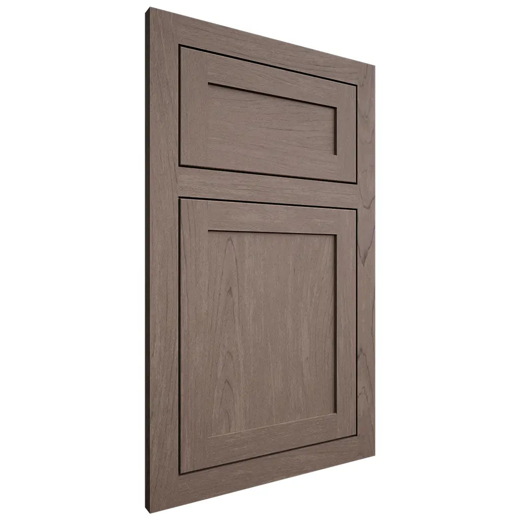 Shiloh Cabinetry Flush Inset Malibu Poplar Plain Cut River Rock Door