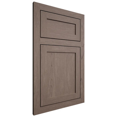 Shiloh Cabinetry Flush Inset Malibu Poplar Plain Cut River Rock Door