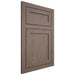 Shiloh Cabinetry Flush Inset Malibu Poplar Plain Cut River Rock Door