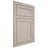 Shiloh Cabinetry Flush Inset Malibu Poplar Plain Cut Seagull Door