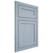 Shiloh Cabinetry Flush Inset Malibu Poplar Plain Cut Sky Door
