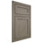 Shiloh Cabinetry Flush Inset Malibu Poplar Plain Cut Sterling Door