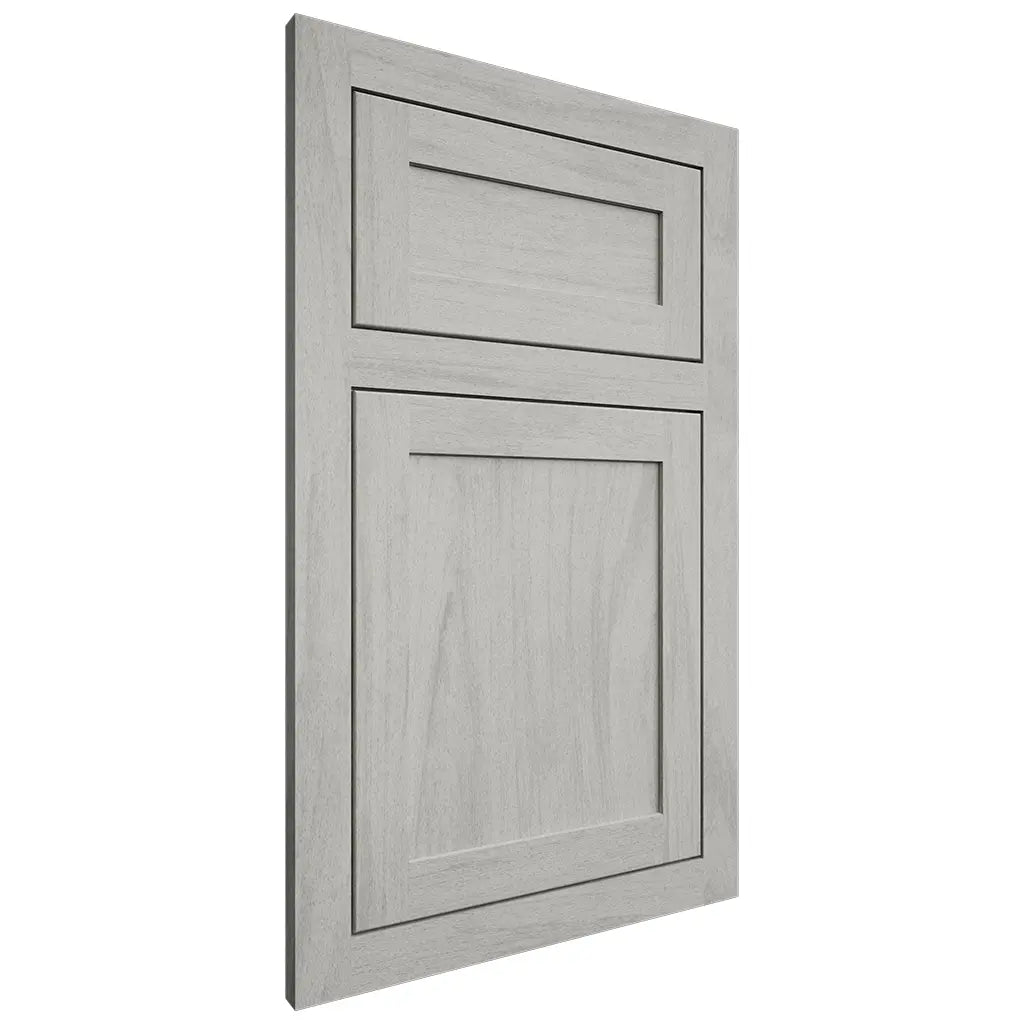 Shiloh Cabinetry Flush Inset Malibu Poplar Plain Cut Stratus Door