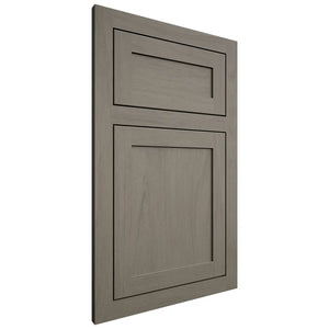 Shiloh Cabinetry Flush Inset Malibu Poplar Plain Cut Thyme Door