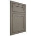 Shiloh Cabinetry Flush Inset Malibu Poplar Plain Cut Thyme Door