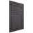 Shiloh Cabinetry Flush Inset Malibu Red Oak Plain Cut Harbor Door