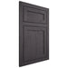 Shiloh Cabinetry Flush Inset Malibu Red Oak Plain Cut Harbor Door