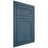 Shiloh Cabinetry Flush Inset Malibu Red Oak Plain Cut Hudson Door