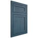 Shiloh Cabinetry Flush Inset Malibu Red Oak Plain Cut Hudson Door