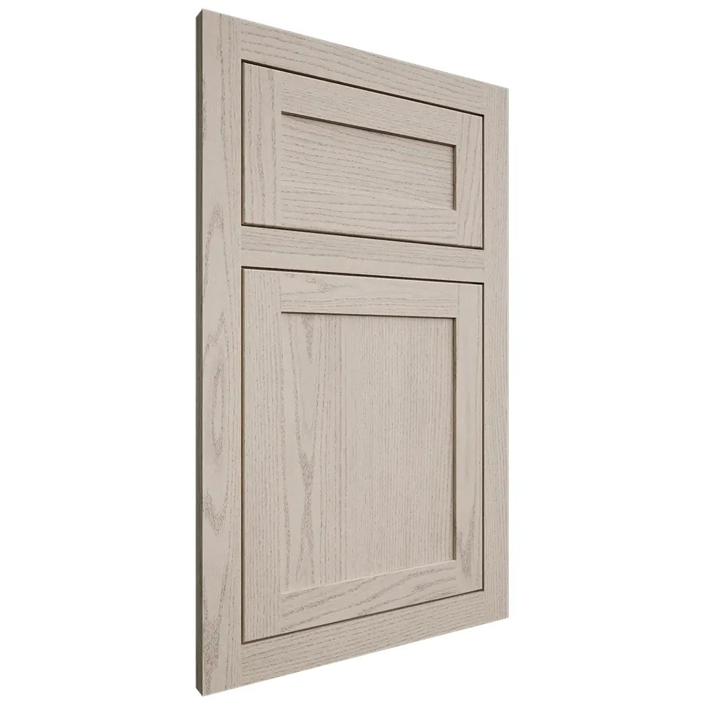Shiloh Cabinetry Flush Inset Malibu Walnut Plain Cut Seagull Door
