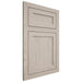 Shiloh Cabinetry Flush Inset Malibu Walnut Plain Cut Seagull Door