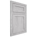 Shiloh Cabinetry Flush Inset Malibu Walnut Plain Cut Stratus Door