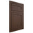 Shiloh Cabinetry Flush Inset Malibu White Oak Plain Cut Braun Door