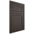 Shiloh Cabinetry Flush Inset Malibu White Oak Plain Cut Creekside Door