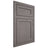 Shiloh Cabinetry Flush Inset Malibu White Oak Plain Cut Flagstone Door