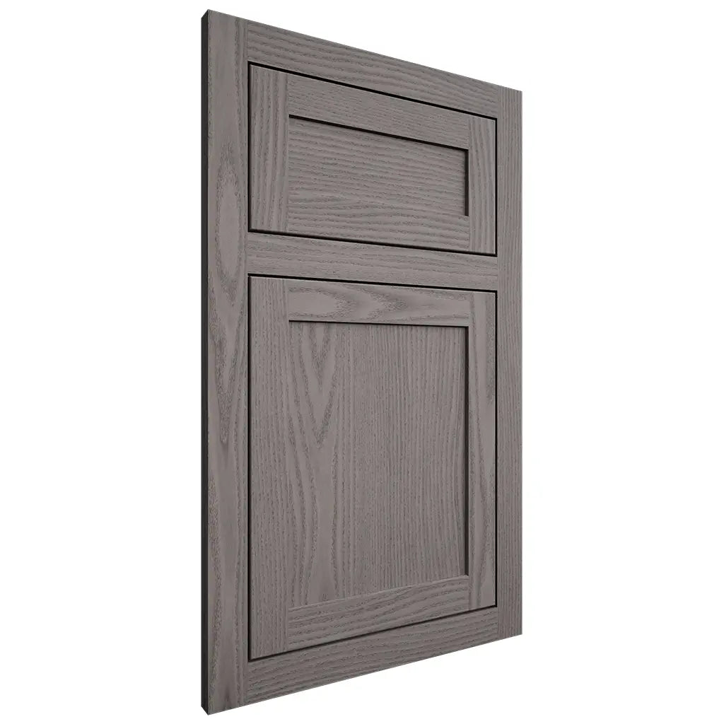 Shiloh Cabinetry Flush Inset Malibu White Oak Plain Cut Flagstone Door