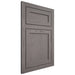 Shiloh Cabinetry Flush Inset Malibu White Oak Plain Cut Flagstone Door