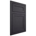 Shiloh Cabinetry Flush Inset Malibu White Oak Plain Cut Harbor Door