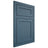 Shiloh Cabinetry Flush Inset Malibu White Oak Plain Cut Hudson Door