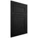 Shiloh Cabinetry Flush Inset Malibu White Oak Plain Cut Ink Door