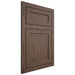Shiloh Cabinetry Flush Inset Malibu White Oak Plain Cut Mineral Door