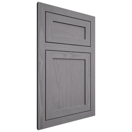 Shiloh Cabinetry Flush Inset Malibu White Oak Plain Cut Sterling Door