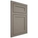Shiloh Cabinetry Flush Inset Malibu White Oak Plain Cut Thyme Door